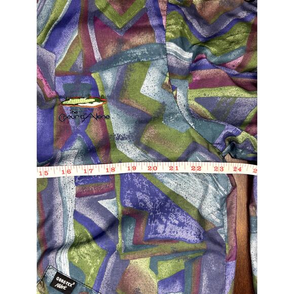 VTG 1990s Gore-tex The Coeur d'Alene LPGA Golf Tour Full Zip Up Abstract Jacket - Picture 4 of 16